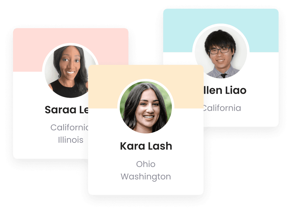 Two female therapists and one male therapist