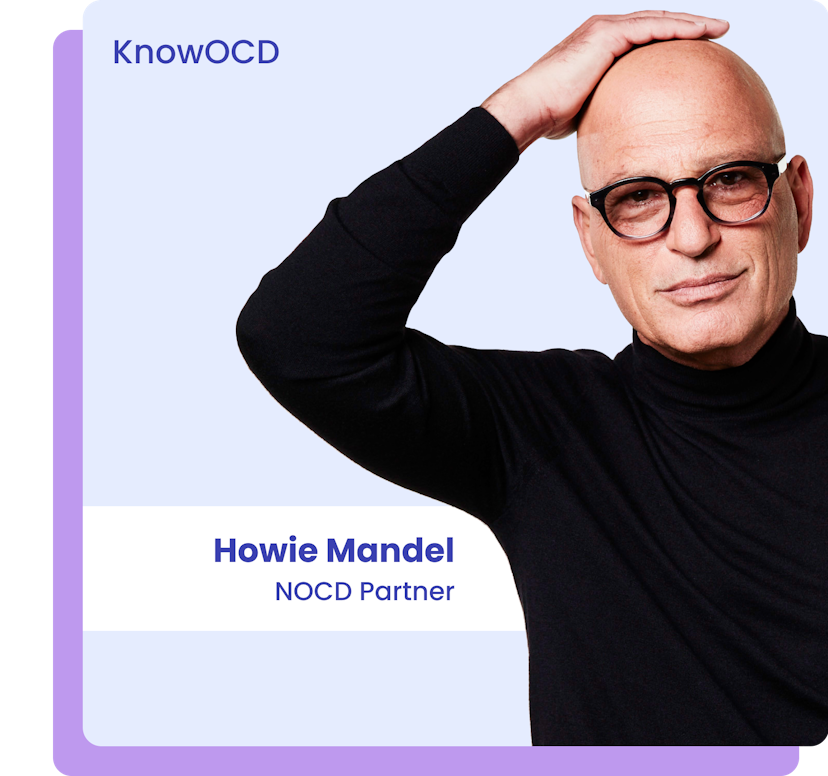 Howie Mandel: Award-winning actor, OCD Advocate, and #KnowOCD partner